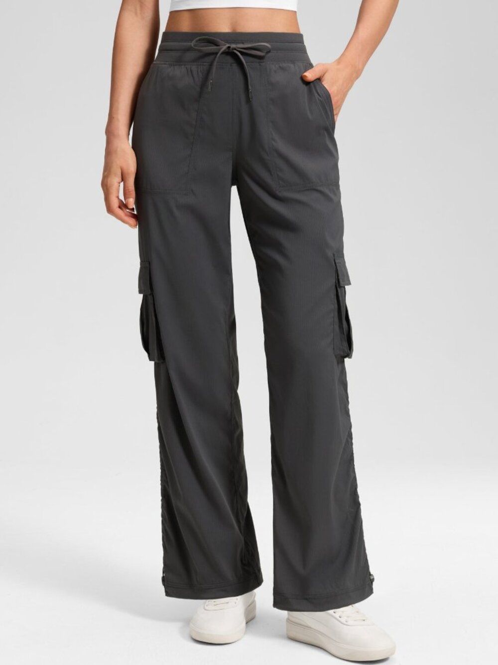 Lightweight Straight Leg Pocket Cargo Pant 30"
